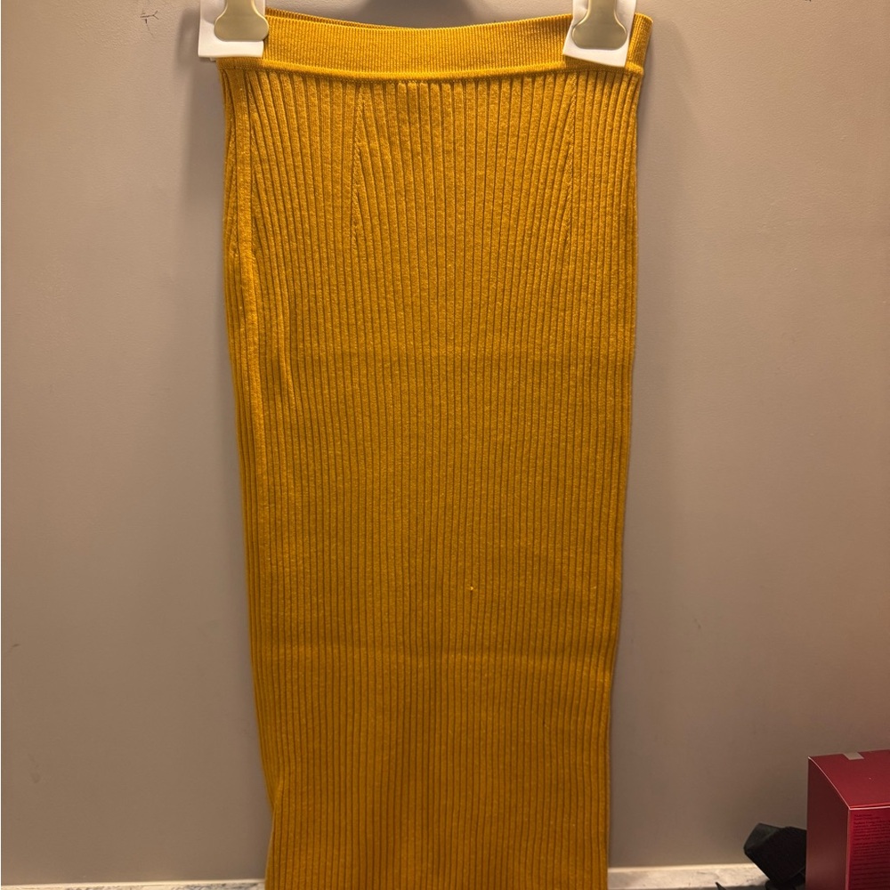 Chloe cashmere  Ribbed Knit Skirt